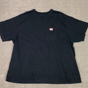 Ben Davis Shirt Men's 3XL Black Pocket T Shirt Heavyweight Cotton